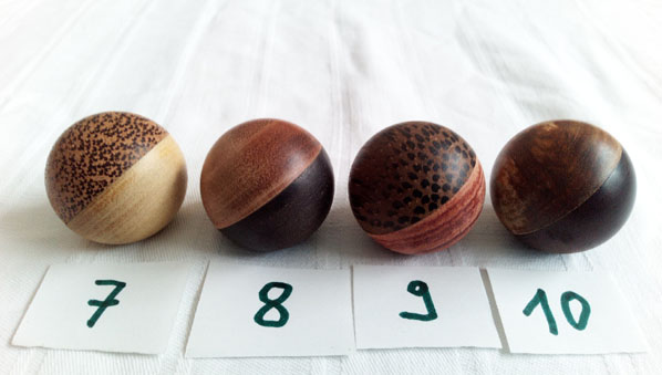 Cochonnet 7, 8, 9 und 10 zur Auswahl