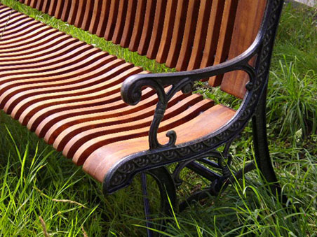 Gartenbank - Ansicht 3