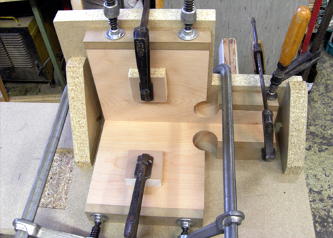 Puzzlebett konstruktion