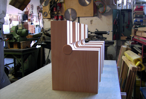 Puzzlebett konstruktion