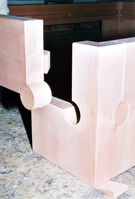 Puzzlebett konstruktion